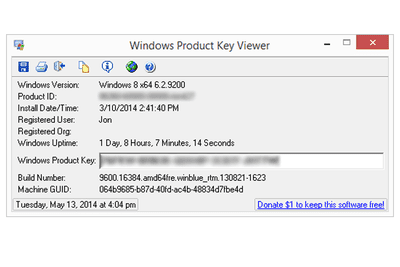 Windows 8.1 product key